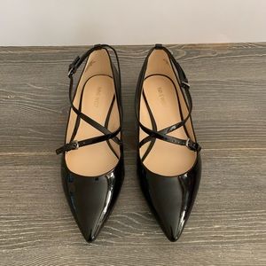 Nine West Black Patent Heels